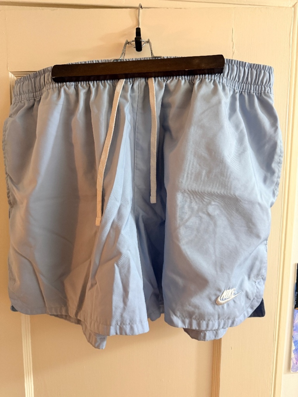 Nike Men’s XXL Lined Shorts Ashen Slate Woven